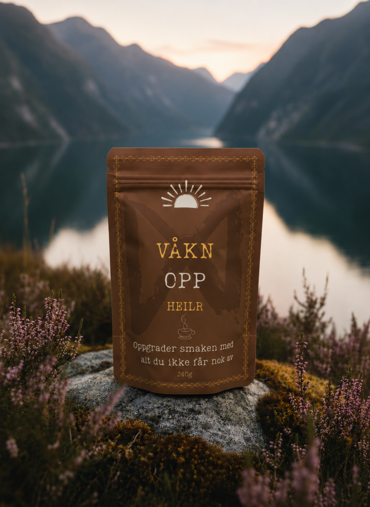 HEILR 240g Funksjonell kakao m/MCT og chaga